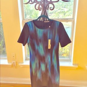 T Tahari Dakota Sheath in Apollo Color. Super cute